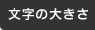 文字の大きさ